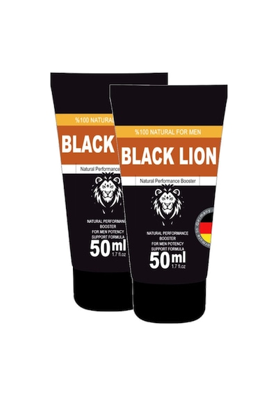 Black Lion 2 Adet 50 Ml Men Booster Krem Erkeklere Özel Anlar İçin Hareketlendirici Krem