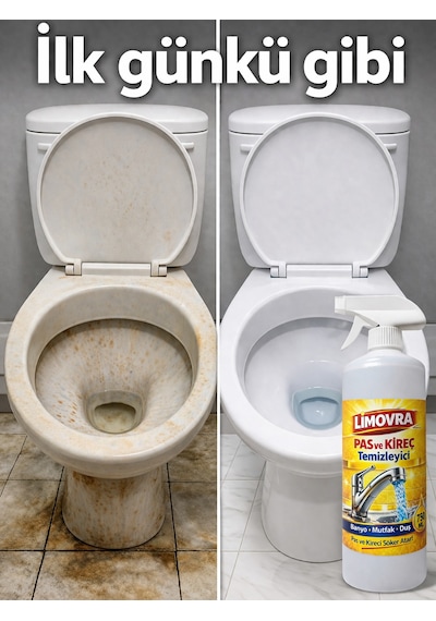 Limovra Pas ve Kireç Temizleyici 2 x 750 ML