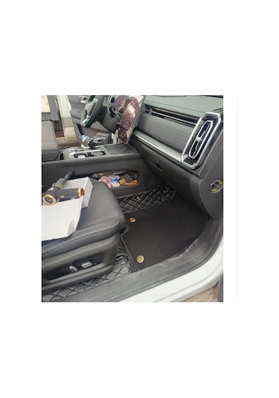 Chery Jaecoo7 Aracına Özel 8d Çift Katmanlı Havuzlu Paspas Takımı Siyah