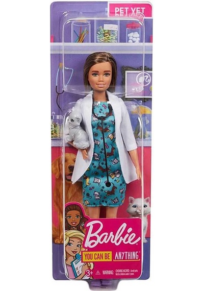 Mattel Dvf50 Barbie Kariyer Bebekleri - Veteriner