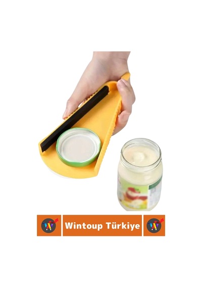 Premium Ergonomik Eğlenceli Tasarım Kavanoz Şişe Konserve Çok Fonksiyonlu Şişe Kapak Açacağı Çok Renkli