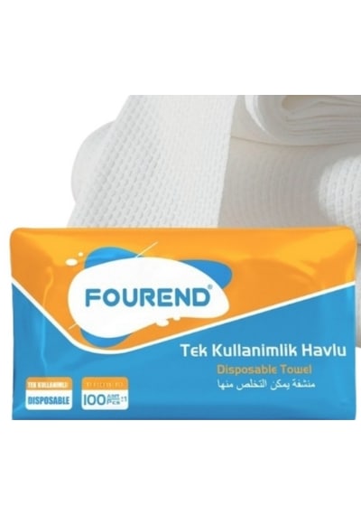 Tek Kullanımlık Petek Dokulu 25x40 Manikür Pedikür Havlusu 100'lü