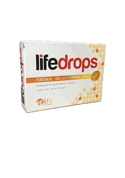 Portakal Bal C Vitamini 24lü Pastil Drops