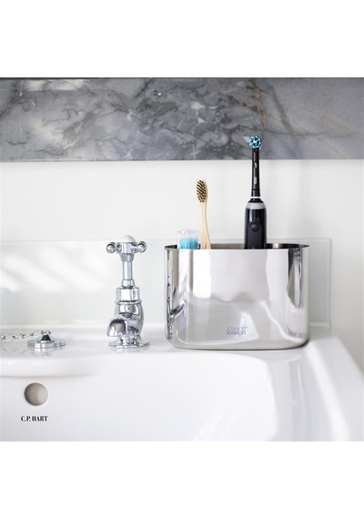 Joseph Joseph Easystore Luxe Büyük Diş Fırçalık Caddy Çelik