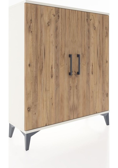 Arges Şifonyer Tek Raflı 2 Kapaklı 88x30x106 Aytaşı-çam Aytaşı