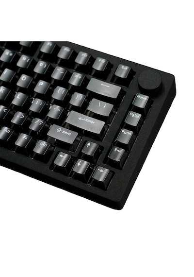 Akko Monsgeek M1 V5 He Black Transparent Astroaim Manyetik Switch 8k Hz Hall Effect Hotswap Rgb Kablosuz İngilizce Gaming Klavye