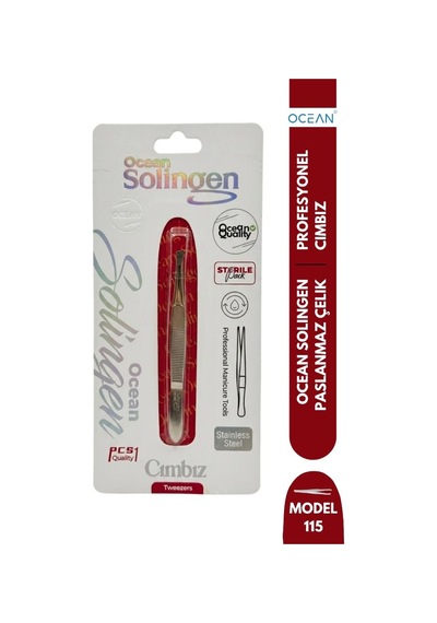 Ocean Solingen Cımbız Klasik Tip Düz Ağız Asu-115