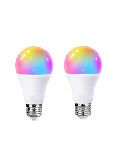 Tuya Bluetooth Akıllı Led Ampuller Rgbcw, E27, Müzik Senkronizasyonu Renk Değiştirme, Oturma Odası, Parti, 2 Paket İçin Uygulama Kontrolü İle Diğer