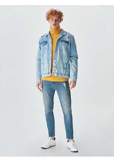 Ltb Santıno Y Slim Jean Ceket 010096058714822 53080 010096058714822_53080 Mavi