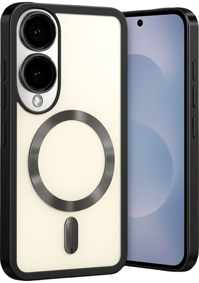 Samsung Galaxy S25 Edge Kross Magneticsafe Kapak - Siyah