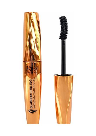 3b Trend Rose Glamour Curling Mascara Waterproof Etkileyici Kıvrım & Yoğun Hacim 001 Black