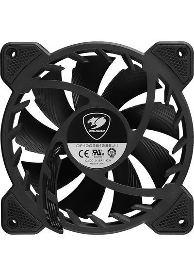Cougar 120Mm Vortex Rgb Cf-V12Fb-Rgb Rgb Siyah 3-Lü Paket Kasa Fa
