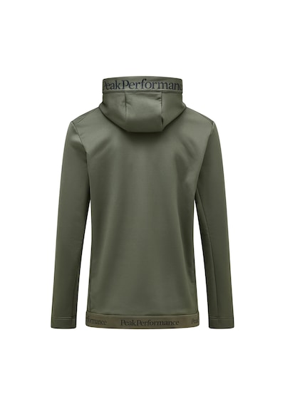 Peak Performance Rider Tech Zip Hood Erkek Yeşil Outdoor Polar G79554060 Yeşil