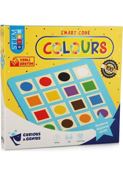 Pal Colours Hafıza ve Konsantrasyon Oyunu.