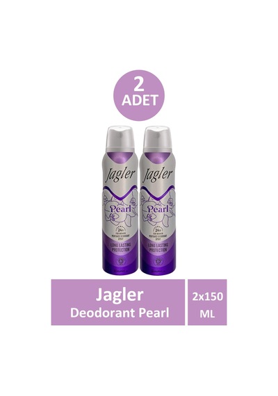 Jagler Deo Pearl Women 150 Ml 2 Adet