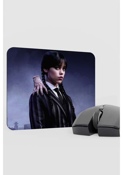 Wednesday V2 22x18 Gaming Kauçuk Kaymaz Taban Mouse Pad Fare Altlığı