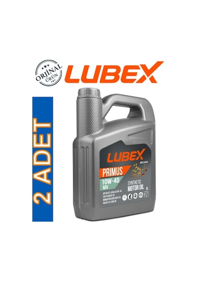 Lubex Primus Mv 10W-40 Sentetik Motor Yağı 2 x 5 L