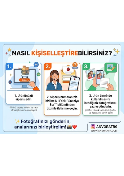 Kişiye Özel - At Kulplu Porselen Kupa Beyaz - Siyah