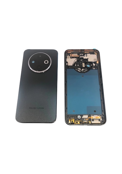 Tecno Spark 30c Kl5n Kasa Arka Kapak Pil Kapağı Full Beyaz