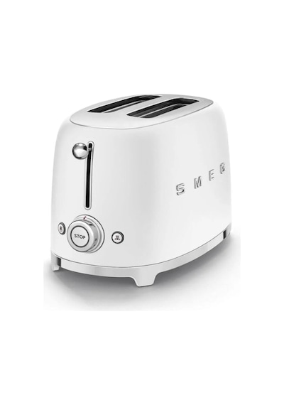 Smeg TSF01 2 Dilim Ekmek Kızartma Makinesi Mat Beyaz
