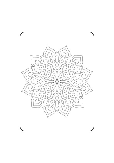 Çocuklar İçin Mandala Kitap Seti 200 Seçilmiş Mandala 2065