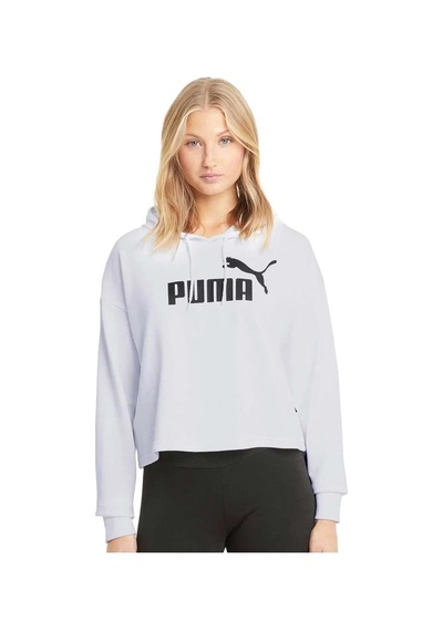 Puma Ess Cropped Logo Hoodie Kadın Sweatshirt 58687002-19288 001