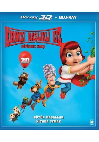 Kırmızı Başlıklı Kız Kötülere Karşı 3D Blu Ray