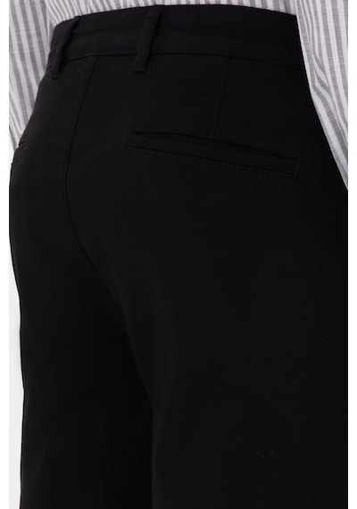 U.S. Polo Assn. Erkek Siyah Slim Fit Kanvas Pantolon 50309142-VR046 U.S. Polo Assn. Erkek Siyah Slim Fit Kanvas Pantolon 50309142-VR046