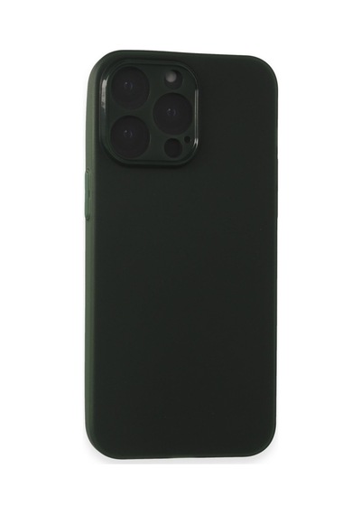 Apple iPhone Uyumlu  15 Pro Kılıf Puma Silikon -  Yeşil