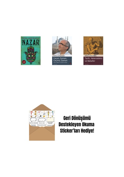 Nazar + Geçen Zaman, Geçmiş Zaman + Tarih, Heterodoksi Ve Babailer + Okuma Sticker'ları