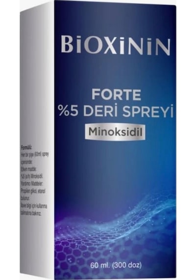 Bioxcin Forte %5 Deri Spreyi 60 ML