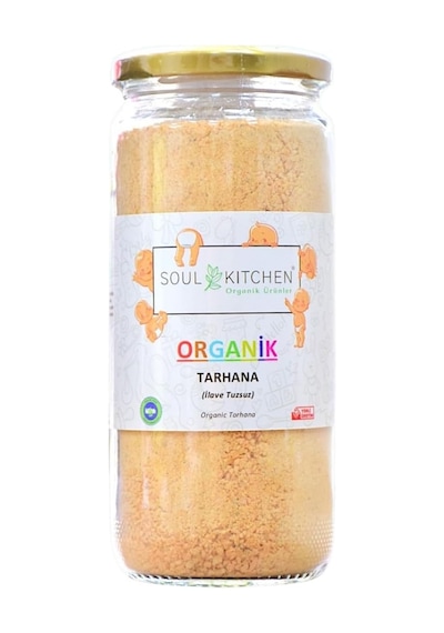 Organik Tarhana Cam 350gr İlave Tuzsuz