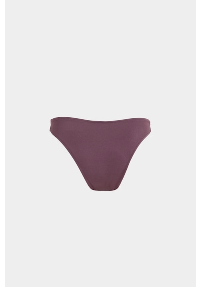 Açelyaokcu Premium Luna Slim Fit Kadın Bikini Altı Mürdüm