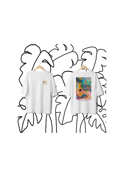 Samsara Serisi No:1 T-shirt - Beyaz
