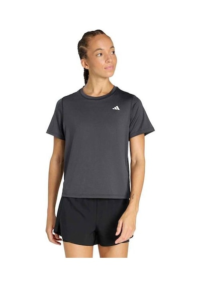 Adidas Workout Essentials Kadın Siyah Yuvarlak Yaka Tişört Siyah