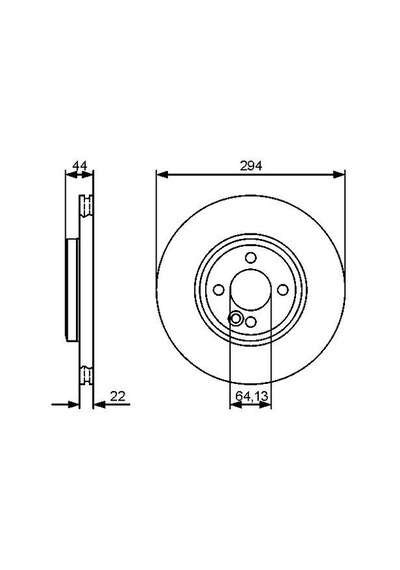 Mini Cooper S R56 1.6 2006-2013 Bosch Ön Disk 2 Adet