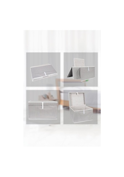 Maxi Boy Hurç Kartonlu 50x40x30 Cm Gri - 924070645 Gri