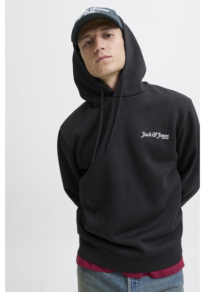 Erkek Jack & Jones Jjyukı Front Sweat Hood Kapüşonlu, Yumuşak Kumaş, Rahat Kesim, Günlük Kullanıma Uygun Sweatshirt Siyah Erkek Jack & Jones Jjyukı Front Sweat Hood Kapüşonlu, Yumuşak Kumaş, Rahat Kesim, Günlük Kullanıma Uygun Sweatshirt Siyah