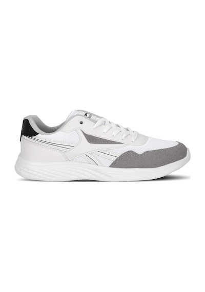 Slazenger Inborn I Erkek Beyaz / Siyah Günlük Spor Ayakkabısı Beyaz - Siyah