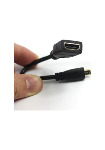 Lexroo Micro Mikro Hdmi Çevirici Dönüştürücü Adaptör Kablosu 15cm Standart