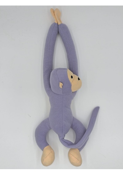Süs Peluş Maskot Maymun Lila
