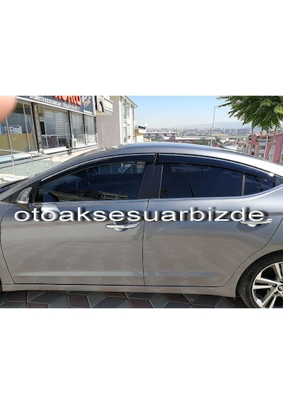 Hyundai Elantra Mügen Cam Rüzgarlığı 2015-2020 Arası Nikelajl . N11.13220