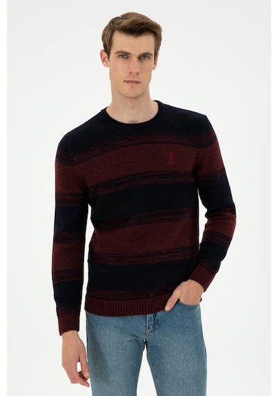 U.S. Polo Assn. Erkek Bordo Kazak 50293115-VR014