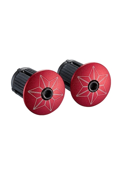 Supacaz Gidon Bantı Bt-22 Super Sticky Kush Galaxy Red Print/ano Red Gidon Tıpası Siyah
