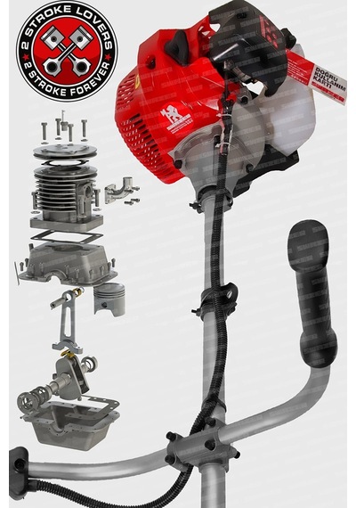 Swazer Akr520 Benzinli Motorlu Bahçe Çapalama Makinesi 16 Diş Akrep Tip