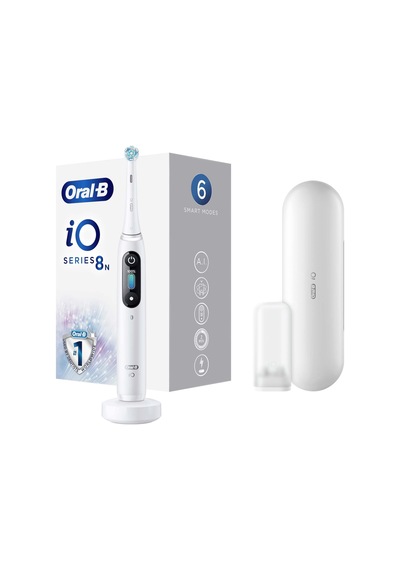 Oral-B iO8 Şarjlı Diş Fırçası Beyaz