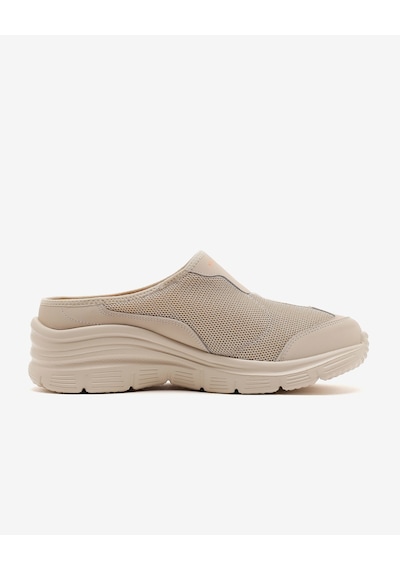 Skechers Fashıon Fıt Kadın Bej Arkası Açık Spor Ayakkabı 12714tk Tpe Bej