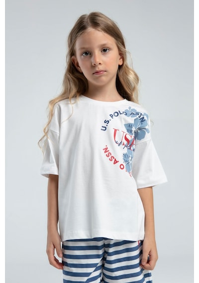 U.S. Polo Assn. Kız Çocuk Beyaz Şort Takım Us2073-c-v1 Beyaz U.S. Polo Assn. Kız Çocuk Beyaz Şort Takım Us2073-c-v1 Beyaz
