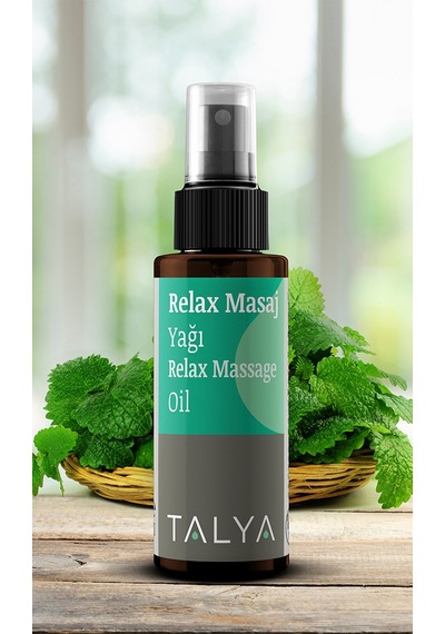 Talya Relax Masaj Yağı 7 Bitki Yağı Karışımı ve Aromaterapik 80 ML