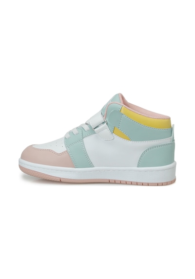 I Cool Corden F Beyaz Kız Çocuk High Sneaker 000000000102714861 Beyaz-mınt